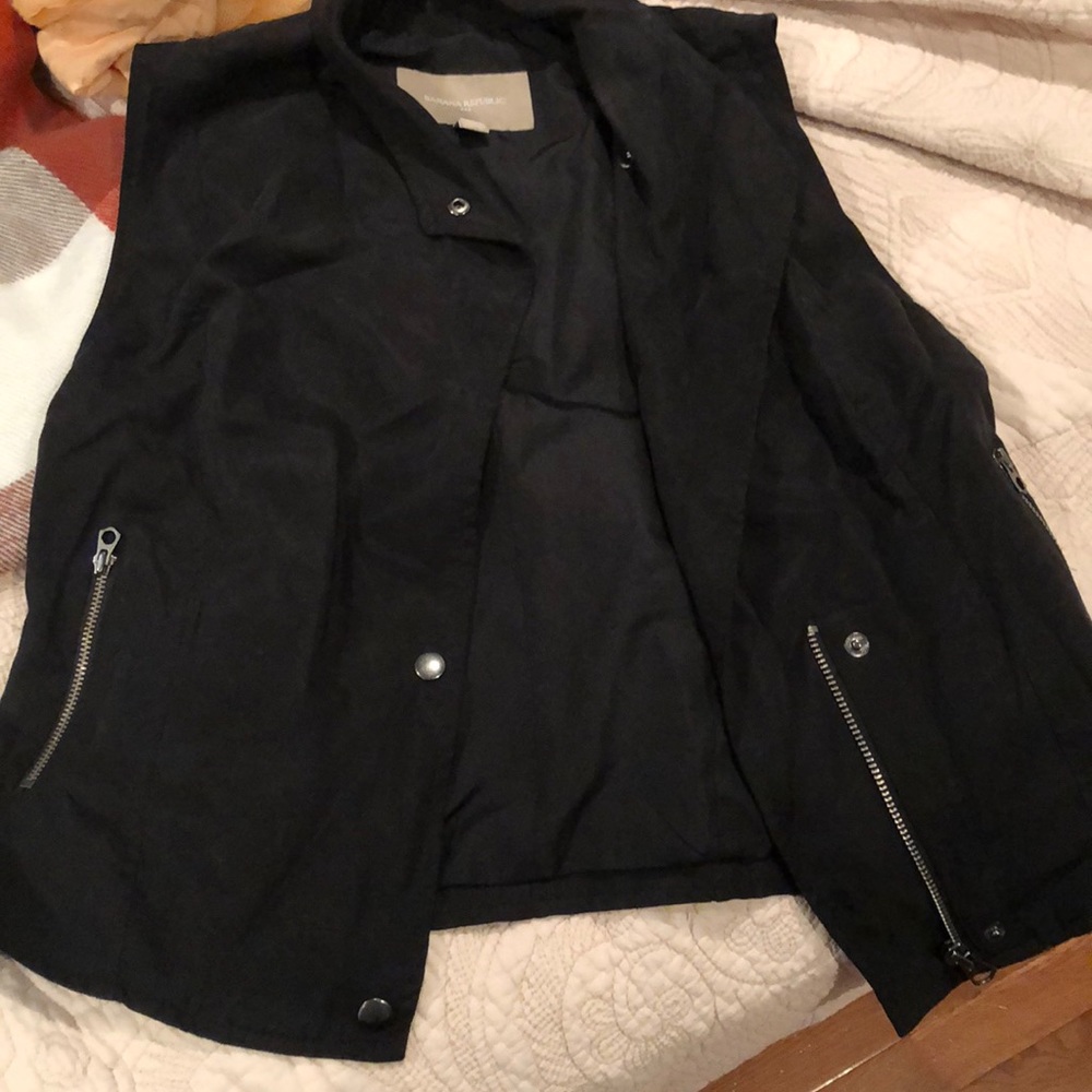Banana Republic black vest